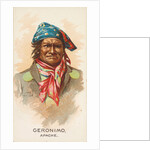 Geronimo, Apache, from the American Indian Chiefs series for Allen & Ginter Cigarette…, 1888 by Allen & Ginter