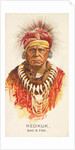 Keokuk, Sac and Fox, from the American Indian Chiefs series for Allen & Ginter Cigare…, 1888 by Allen & Ginter