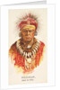 Keokuk, Sac and Fox, from the American Indian Chiefs series for Allen & Ginter Cigare…, 1888 by Allen & Ginter