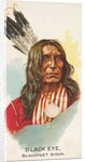 Black Eye, Blackfeet Sioux, from the American Indian Chiefs series for Allen & Ginter…, 1888 by Allen & Ginter