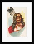 Black Eye, Blackfeet Sioux, from the American Indian Chiefs series for Allen & Ginter…, 1888 by Allen & Ginter