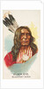 Black Eye, Blackfeet Sioux, from the American Indian Chiefs series for Allen & Ginter…, 1888 by Allen & Ginter