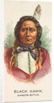 Black Hawk, Dakota Sioux, from the American Indian Chiefs series for Allen & Ginter C…, 1888 by Allen & Ginter
