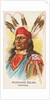 Rushing Bear, Pawnee, from the American Indian Chiefs series for Allen & Ginter Cigar…, 1888 by Allen & Ginter