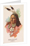 Big Chief, Ponca, from the American Indian Chiefs series for Allen & Ginter Cigarette…, 1888 by Allen & Ginter