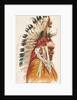 Man and Chief, Pawnee, from the American Indian Chiefs series for Allen & Ginter Ciga…, 1888 by Allen & Ginter