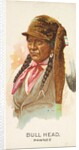Bull Head, Pawnee, from the American Indian Chiefs series for Allen & Ginter Cigarett…, 1888 by Allen & Ginter