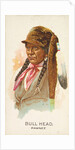Bull Head, Pawnee, from the American Indian Chiefs series for Allen & Ginter Cigarett…, 1888 by Allen & Ginter