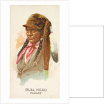 Bull Head, Pawnee, from the American Indian Chiefs series for Allen & Ginter Cigarett…, 1888 by Allen & Ginter