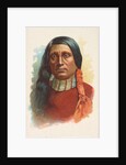 Red Shirt, Dakota Sioux, from the American Indian Chiefs series for Allen & Ginter Ci…, 1888 by Allen & Ginter