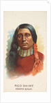 Red Shirt, Dakota Sioux, from the American Indian Chiefs series for Allen & Ginter Ci…, 1888 by Allen & Ginter