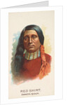 Red Shirt, Dakota Sioux, from the American Indian Chiefs series for Allen & Ginter Ci…, 1888 by Allen & Ginter