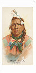 Iron Bull, Crow, from the American Indian Chiefs series for Allen & Ginter Cigarettes…, 1888 by Allen & Ginter