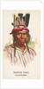 Noon Day, Chippeway, from the American Indian Chiefs series for Allen & Ginter Cigare…, 1888 by Allen & Ginter