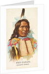 Red Cloud, Dakota Sioux, from the American Indian Chiefs series for Allen & Ginter Ci…, 1888 by Allen & Ginter