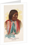 Grey Eagle, Apache, from the American Indian Chiefs series for Allen & Ginter Cigaret…, 1888 by Allen & Ginter