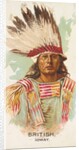 British, Ioway, from the American Indian Chiefs series for Allen & Ginter Cigarettes …, 1888 by Allen & Ginter