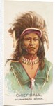 Chief Gall, Hunkpapa Sioux, from the American Indian Chiefs series for Allen & Ginter…, 1888 by Allen & Ginter