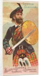 Scotch Claymore, from the Arms of All Nations series for Allen & Ginter Cigarettes Br…, 1887 by Allen & Ginter