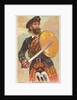 Scotch Claymore, from the Arms of All Nations series for Allen & Ginter Cigarettes Br…, 1887 by Allen & Ginter