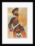 Scotch Claymore, from the Arms of All Nations series for Allen & Ginter Cigarettes Br…, 1887 by Allen & Ginter