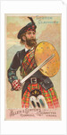 Scotch Claymore, from the Arms of All Nations series for Allen & Ginter Cigarettes Br…, 1887 by Allen & Ginter