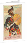 Scotch Claymore, from the Arms of All Nations series for Allen & Ginter Cigarettes Br…, 1887 by Allen & Ginter