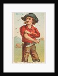 Bowie Knife, from the Arms of All Nations series for Allen & Ginter Cigarettes Brands, 1887 by Allen & Ginter