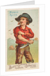 Bowie Knife, from the Arms of All Nations series for Allen & Ginter Cigarettes Brands, 1887 by Allen & Ginter