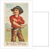Bowie Knife, from the Arms of All Nations series for Allen & Ginter Cigarettes Brands, 1887 by Allen & Ginter