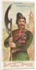 Russian Strelitz Axe, from the Arms of All Nations series for Allen & Ginter Cigarett…, 1887 by Allen & Ginter