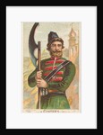 Russian Strelitz Axe, from the Arms of All Nations series for Allen & Ginter Cigarett…, 1887 by Allen & Ginter