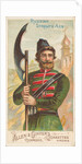 Russian Strelitz Axe, from the Arms of All Nations series for Allen & Ginter Cigarett…, 1887 by Allen & Ginter
