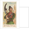 Russian Strelitz Axe, from the Arms of All Nations series for Allen & Ginter Cigarett…, 1887 by Allen & Ginter