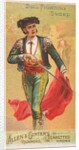 Bull Fighting Sword, from the Arms of All Nations series for Allen & Ginter Cigarette…, 1887 by Allen & Ginter