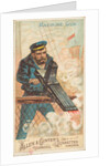 Machine Gun, from the Arms of All Nations series for Allen & Ginter Cigarettes Brands, 1887 by Allen & Ginter