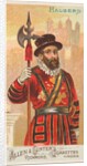 Halberd, from the Arms of All Nations series for Allen & Ginter Cigarettes Brands, 1887 by Allen & Ginter