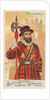 Halberd, from the Arms of All Nations series for Allen & Ginter Cigarettes Brands, 1887 by Allen & Ginter