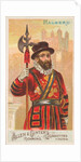 Halberd, from the Arms of All Nations series for Allen & Ginter Cigarettes Brands, 1887 by Allen & Ginter
