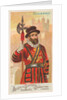 Halberd, from the Arms of All Nations series for Allen & Ginter Cigarettes Brands, 1887 by Allen & Ginter