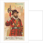 Halberd, from the Arms of All Nations series for Allen & Ginter Cigarettes Brands, 1887 by Allen & Ginter