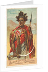 Abyssinian Spear, from the Arms of All Nations series for Allen & Ginter Cigarettes B…, 1887 by Allen & Ginter