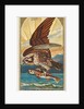 Osprey, from the Birds of America series for Allen & Ginter Cigarettes Brands, 1888 by Allen & Ginter