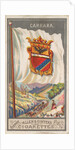 Carrara, from the City Flags series for Allen & Ginter Cigarettes Brands, 1887 by Allen & Ginter