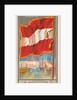 Trieste, from the City Flags series for Allen & Ginter Cigarettes Brands, 1887 by Allen & Ginter