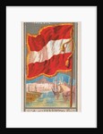 Trieste, from the City Flags series for Allen & Ginter Cigarettes Brands, 1887 by Allen & Ginter