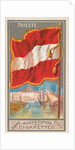 Trieste, from the City Flags series for Allen & Ginter Cigarettes Brands, 1887 by Allen & Ginter
