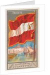 Trieste, from the City Flags series for Allen & Ginter Cigarettes Brands, 1887 by Allen & Ginter