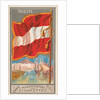 Trieste, from the City Flags series for Allen & Ginter Cigarettes Brands, 1887 by Allen & Ginter