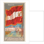 Trieste, from the City Flags series for Allen & Ginter Cigarettes Brands, 1887 by Allen & Ginter